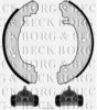 BORG & BECK BBS1052K Brake Shoe Set